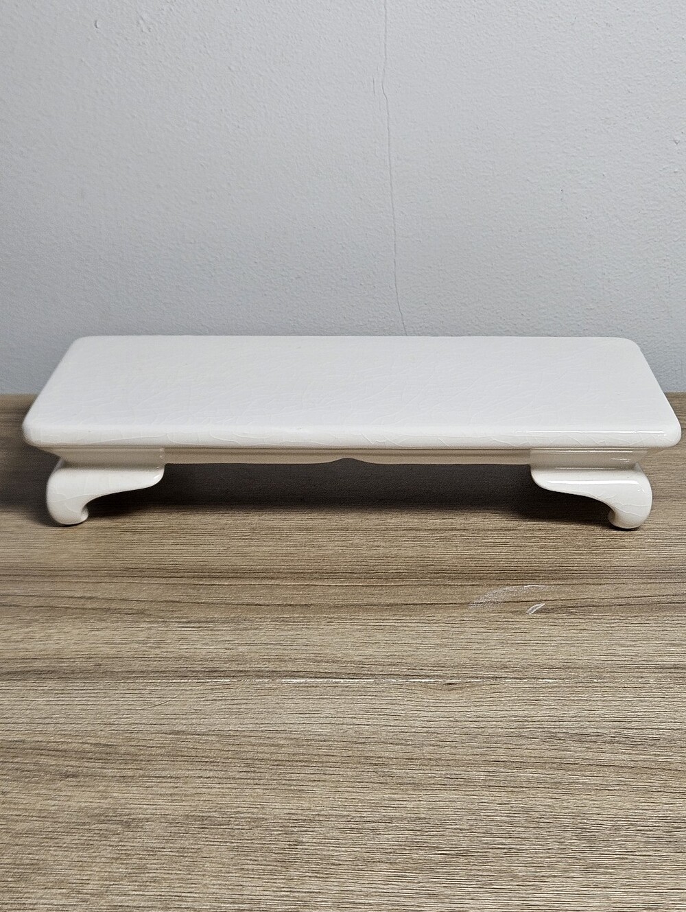 Vintage Lenwile Ardalt Japan Porcelain Display Stand Pedestal 8"